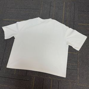 เสื้อยืดสตรีทแวร์ทรงบ็อกซี่ผ้าคอตตอนหนานุ่ม โอเวอร์ไซส์ สไตล์ลำลอง ลุคยูร์เบิ้น คอริบ  ผ้าฟอกสี  เสื้อเปล่าสำหรับงานสกรีน - Product Image 1