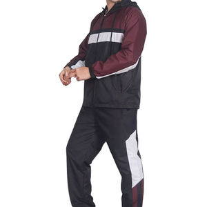 Ensemble de survêtement unisexe en nylon 2025 pour la gym et le fitness, coupe-vent athlétique personnalisé OEM, streetwear décontracté urbain, 2 pièces, printemps - Product Image 3