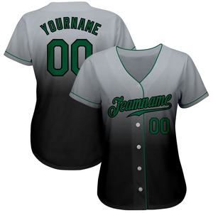 Entrega Rápida, Jersey de Béisbol Personalizado por Sublimación 2025, Jersey de Béisbol Bordado con Impresión en Caliente de Alta Calidad, con Botones - Product Image 2