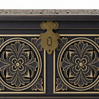 Table basse moderne en bois massif la plus vendue avec coffre de rangement pour salon, chambre et décoration intérieure - Prix réduit
