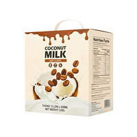 Hoogwaardige OEM/ODM 330ml blikjes kokosmelk mix koffie drank private label fruit & groentesap