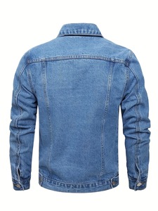 Top Quality Breathable And Quick Dry <b>Men</b> <b>Denim</b> <b>Jacket</b> <b>Men</b> Clothing Manufacturer Winter Wear <b>Denim</b> <b>Men's</b> <b>Jackets</b> Single Breasted - Product Image 2