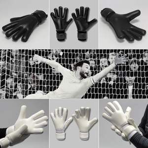 Gants de gardien de but professionnels personnalisés de haute qualité BLUE EAGLE SPORTS, très demandés, respirants, en caoutchouc, pour l'extérieur, à doigts entiers - Product Image 3