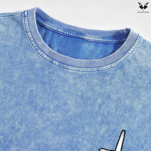 Camiseta Casual de Manga Corta para Hombre, Diseño Moderno y Único, Cuello Redondo, Tela Premium, Lavado Ácido, Cómoda y Duradera - Product Image 6