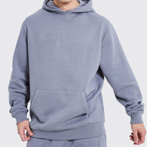 Survêtements à capuche pour hommes, design personnalisé, streetwear, tissu respirant en polyester/coton imprimé, pour l'hiver décontracté - Product Image 3
