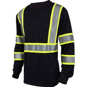 Camisa de Seguridad Reflectante de Alta Visibilidad, Ropa de Trabajo, Tejido Transpirable y Ligero, Opciones de Talla y Color Personalizadas - Product Image 1