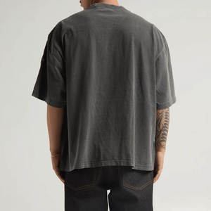 T-shirt personnalisé en coton premium avec logo brodé – Vêtement décontracté pour la promotion de votre marque - Product Image 5