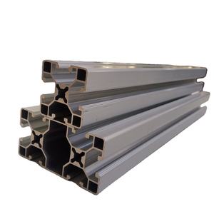 Perfil de Extrusión de Aleación de Aluminio con Ranura en T SHALUMI M180 Serie 6000, Tolerancia del 1%, Decoraciones Phu Tho, Doblado, Corte, Soldadura - Product Image 4