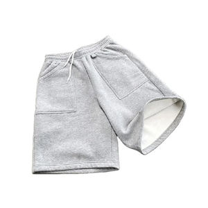 <b>Men</b> Plain 100% Cotton Fleece Sweat <b>Shorts</b> <b>Men</b> Essential Fashion Sweat <b>Shorts</b> <b>With</b> <b>Elastic</b> <b>Waist</b> Custom Man Casual <b>Short</b> - Product Image 1