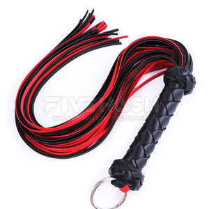 <b>Leather</b> <b>Flogger</b> Durable <b>Leather</b> Material Flexible Strips Strong Handle <b>Leather</b> <b>Flogger</b> Easy Daily Use - Product Image 2