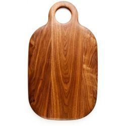 Planche à découper en bois massif durable pour la préparation des aliments en cuisine, découpe des légumes, des fruits, de la viande, du pain - Product Image 2
