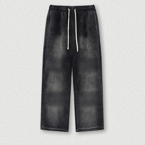 Pantalón Oversize Personalizado con Efecto Desgastado por el Sol, 100% Algodón de Alto Gramaje, para Uso Casual y Urbano, Unisex - Product Image 3