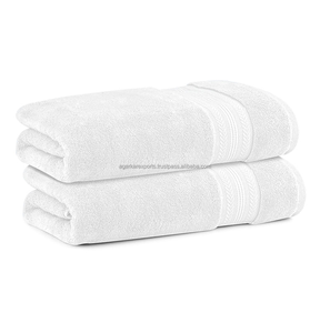 Heavy Duty 400 GSM Cotton Hospital Bath Towels Soft Lightweight Quick Dry Fabric Hospital Medical Rehab OEM - Product Image 3