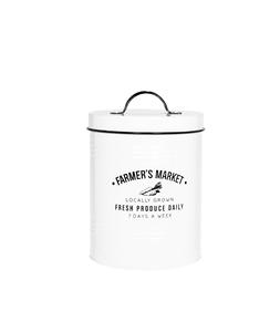 Trusted Manufacturer Modern galvanized <b>kitchen</b> <b>storage</b> jar with smooth finish ideal for organized and free cooking spaces - Product Image 3