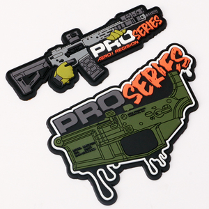 Parches de Goma PVC 3D Personalizados con Forma de Corazón y Flor, Resistentes al Agua, Termoadhesivos para Prendas Suaves, Modelo OEM - Product Image 5