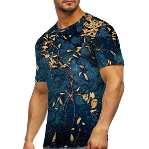 Camisetas de Algodón 100% Ecológicas con Estampado por Sublimación al por Mayor 2022, Tallas Grandes, Diseño en Blanco, Servicio OEM, Color Personalizado, las Mejores - Product Image 2