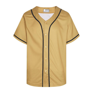 Camisetas de Béisbol de Material Ligero y Duradero, Mezcla de Poliéster, Diseño de Manga Raglán para Movimiento Atlético sin Restricciones - Product Image 1