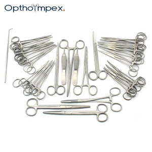 Instrumentos Quirúrgicos Veterinarios Profesionales para Clínicas y Hospitales Veterinarios, Procedimientos Médicos, Juego de Acero Inoxidable con Certificación CE - Product Image 4