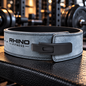 Cinturón de Soporte Lumbar Ajustable de Cuero para Levantamiento de Pesas Rhino Fitness, Cinturón de Soporte Lumbar para Adultos - Product Image 5