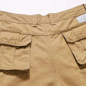 Wholesale Factory High Quality Multi Pockets Cargo <b>Shorts</b> Wholesale Price Cotton <b>Short</b> Cargo <b>Shorts</b> For Men's New Design - Product Image 4