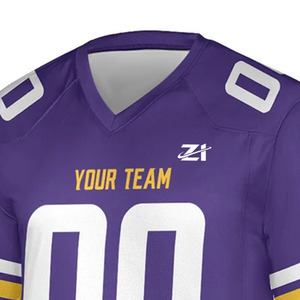 Maillot de football américain à prix abordable, professionnel, à séchage rapide, respirant, en polyester - Product Image 4