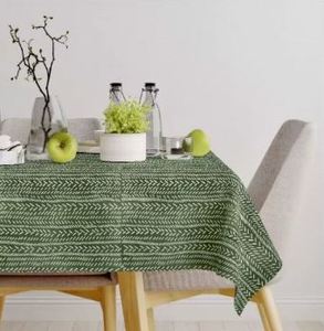 Nappe en coton imprimée et tissée, décorative, pour table à manger, exportée d'Inde, à prix abordable - Product Image 3