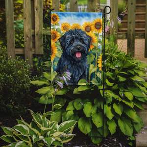 Multicolor Puli Sunflowers <b>Garden</b> <b>Flag</b> Decorative Mailbox <b>Flag</b> for Patio Artwork for Yard Flower Beds <b>Garden</b> Size - Product Image 2
