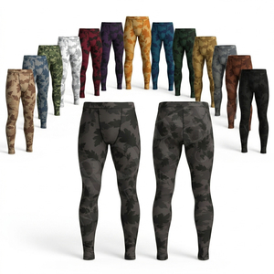 Leggings de compression personnalisés, vente en gros, directement de l'usine, design sur mesure, pantalons multi-usages pour l'entraînement MMA - Product Image 1
