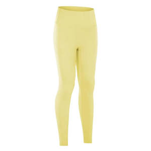 Leggings de sport pour femmes de haute qualité, sensation seconde peau, doux, pour yoga et entraînement, en Spandex/Nylon, extensibles dans les quatre sens - Product Image 6