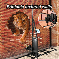 Impresora UV de pared Faith Out Side and in Side I3200 con doble cabezal, láser Rayline basado en riel, IA y impresión vertical de imágenes 4K