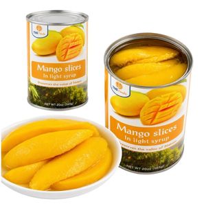 Precio de Fábrica Estándar Internacional, Mango en Rodajas Enlatado en Sirope Ligero, Producto Más Vendido de Fábrica en Vietnam, 20oz/30oz/A10 - Product Image 2