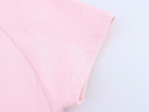 Camiseta con gráfico de texto My Favourite Color Is Playa para mujer, 2026, color rosa bebé, manga corta, estampado verde, informal, de verano, HD - Product Image 6