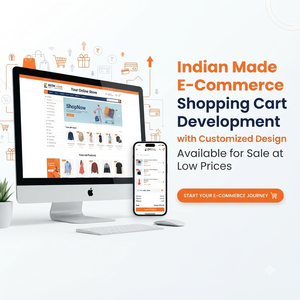 Développement de panier d'achat électronique fabriqué en Inde avec conception personnalisée disponible à la vente à bas prix - Product Image 2