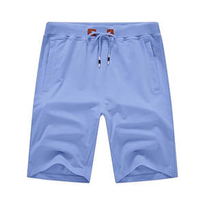 Pantalones Cortos Deportivos de Algodón 100% con Cordón, Color Caqui, para Entrenamiento, Casuales, Estilo Urbano, para Hombre - Product Image 6