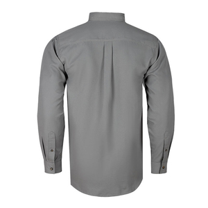 Chemise de travail personnalisée en coton, ignifuge, respirante, séchage rapide, antistatique, grande taille pour homme, sérigraphiée - Product Image 5