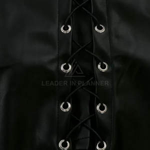 Jupe en cuir pour femme, service OEM, vente en gros, meilleure vente, personnalisable, respirante, pour usage décontracté - Product Image 4