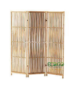 Biombo Plegable de Bambú Hecho a Mano, Separador de Ambientes Portátil para Interiores y Exteriores, Ideal para el Hogar y la Hostelería - Product Image 4