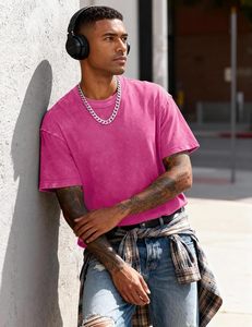 Camisetas de Moda para Hombre, Manga Larga, Talla Grande, 100% Algodón, Color Sólido, Transpirables y Ecológicas - Product Image 5