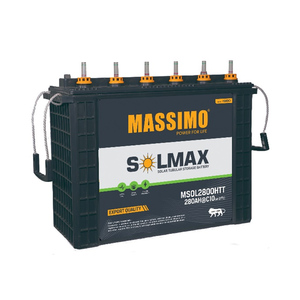 แบตเตอรี่ตะกั่วกรดแบบท่อทรงสูง MASSIMO 12V 280Ah คุณภาพเยี่ยม ยอดขายสูงสุด สำหรับอินเวอร์เตอร์ พลังงานแสงอาทิตย์ และการใช้งานในบ้าน - Product Image 1