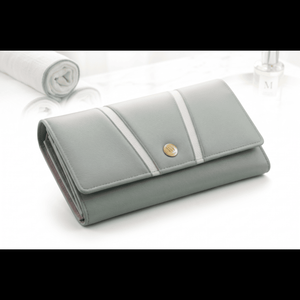 WRIZA Premium Genuine Leather <b>Wallet</b> for Women | <b>RFID</b> Blocking Clutch Multiple Card Slots Cash Compartments Daily Use Large - Product Image 4