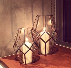 Geometric Metal <b>Lantern</b> Wholesale Bulk MOQ Candle Holder for Home Hotel Restaurant Garden Decor - Product Image 4