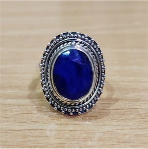 Custom Jewelry Manufacturer <b>lapis</b> <b>Lazuli</b> 925 Silver <b>Ring</b> Classic Bands Bulk Buy Wholesale Business - Product Image 2