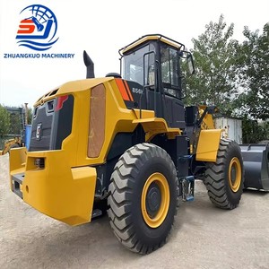 Cargadora de Ruedas ZHUANGKUO 856H Amarilla, Equipo de Construcción de Uso Pesado - Product Image 1