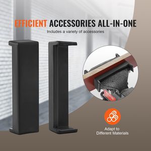 Mascella da tavolo a doppio scopo da 2.2 pollici con Base girevole di 360 grado per usi fai da te per laboratori di lavorazione del legno - Product Image 6