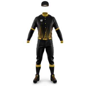 Tenue de baseball tendance avec logo personnalisé, respirante, design professionnel, confortable, durable, pour équipe - Product Image 5