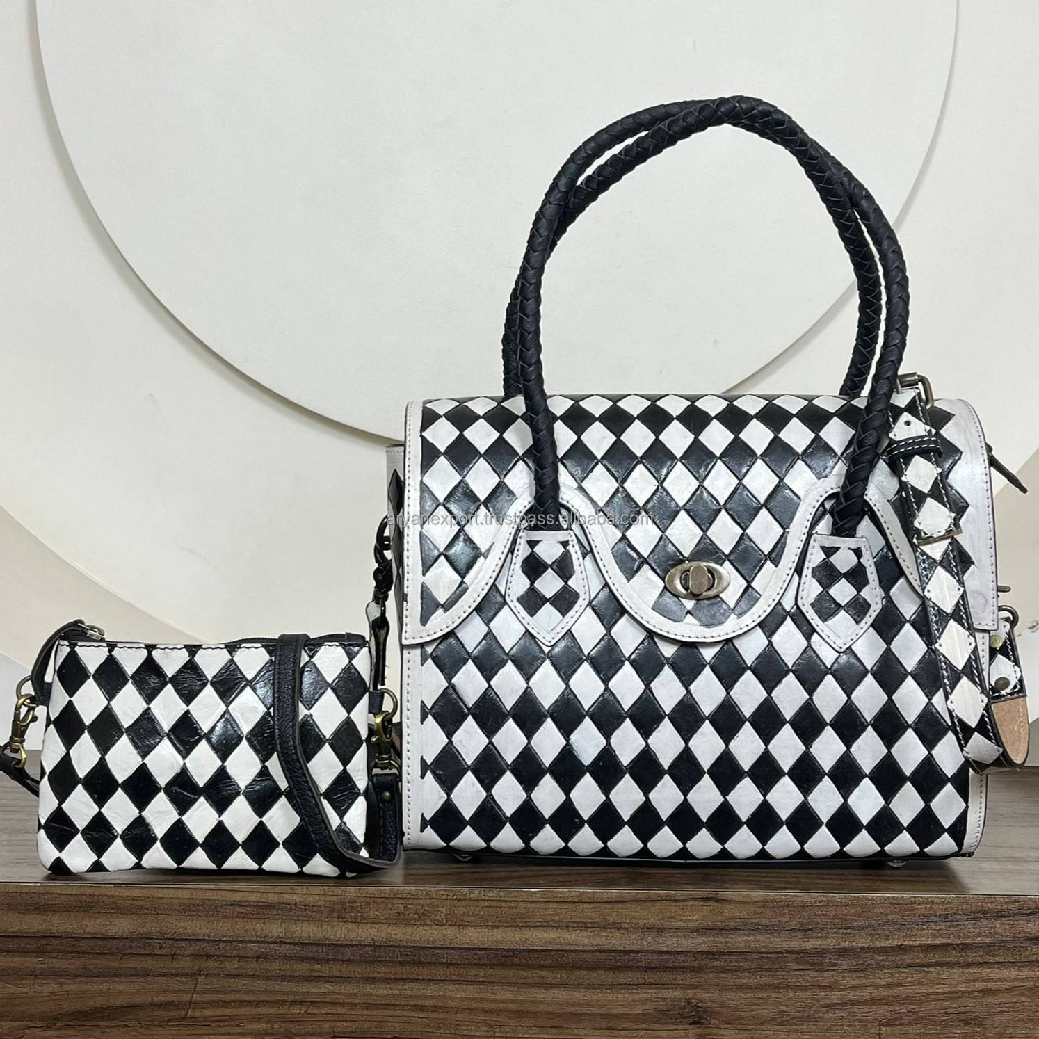 Black & White Checkered