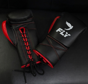 Fly SuperLace Sanda MMA Boxing Set | Genuine Cowhide Leather Customizable Boxing Gear Lace-Up Nose Bar <b>Head</b> Guard Groin Guard - Product Image 4