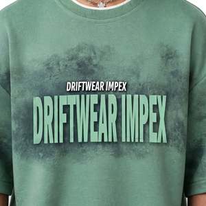 Conjunto de Camiseta y Pantalones Cortos de Verano para Hombre Driftwear Impex, Tejido de Punto Transpirable con Estampado Tie-Dye, Estilo Casual Holgado, OEM/ODM - Product Image 3
