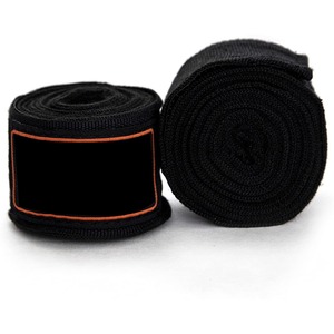 Bandages de boxe personnalisés à séchage rapide, respirants et durables, en coton élastique de haute qualité, avec étiquette personnalisée, taille unisexe, pour la boxe - Product Image 2