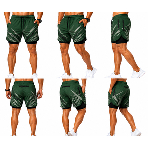 Shorts de bain pour hommes de qualité supérieure, imperméables, avec poche zippée, séchage rapide, légers, vêtements de plage, service de fabrication sur mesure, short pour hommes - Product Image 6